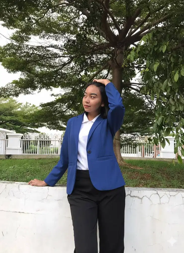 blazer wanita ala korea