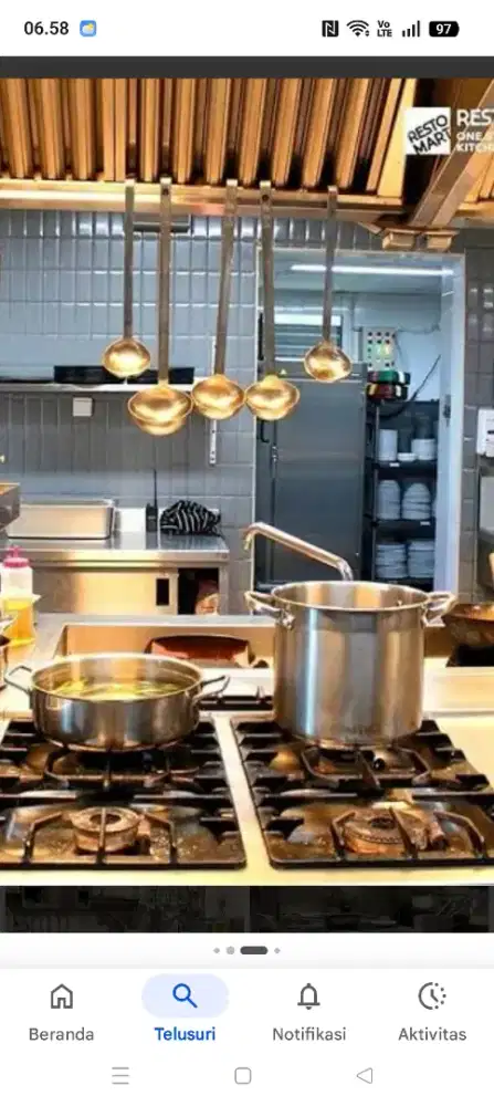 Crew resto & cook Helper (wanita)