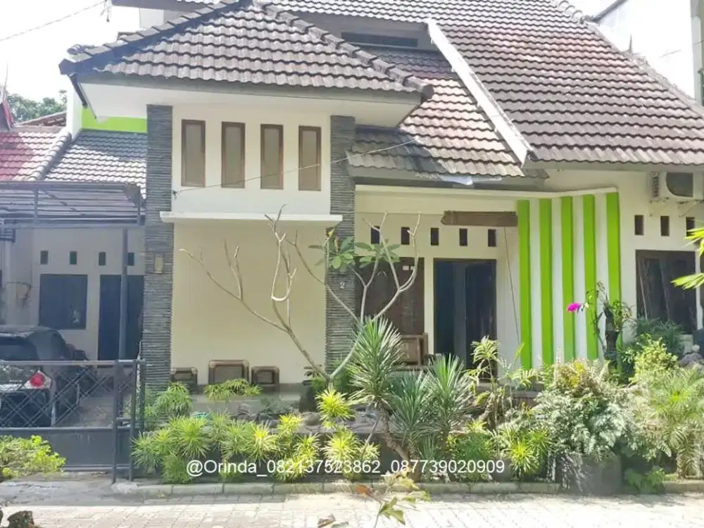 LT 204 GRIYA PERWITA ASRI CONDONGCATUR RUMAH MEWAH 2 LANTAI DEKAT FE UII, UPN, AMIKOM, STIE YKPN, SANATA DHARMA, HARTONO MALL, POLDA DIY