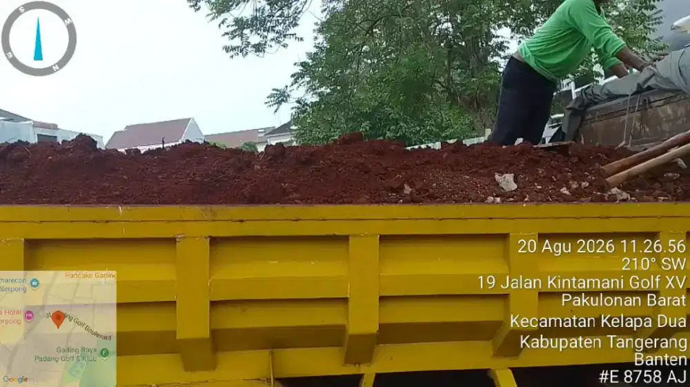 Jasa buang puing dan sampah
