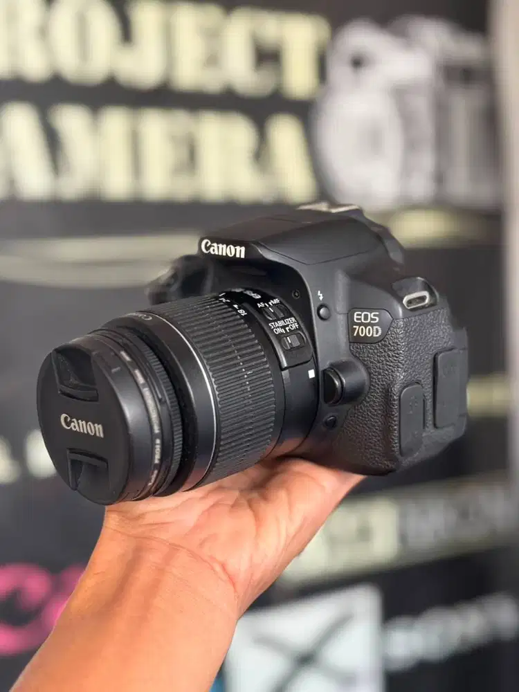 Canon 700D Kit 18-55 IS II Siap Pakai