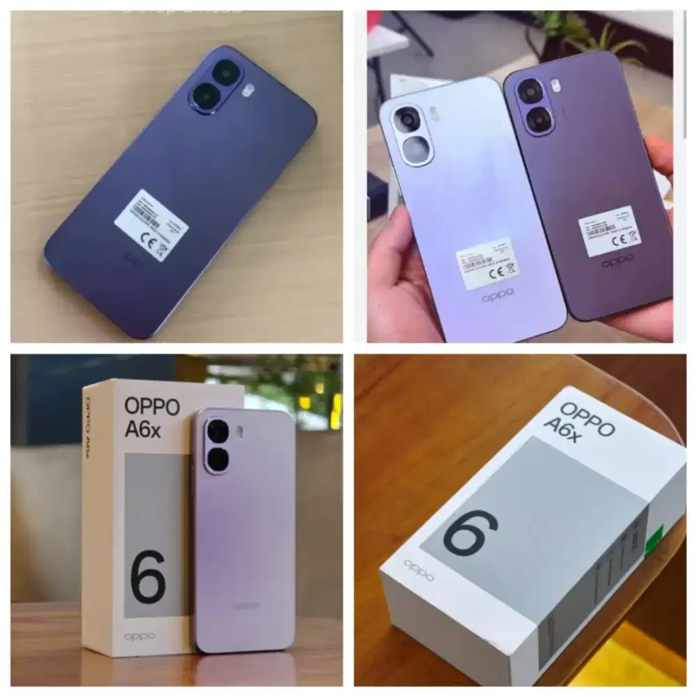 Oppo A6x Series 8/256GB Bisa Kredit Tanpa DP