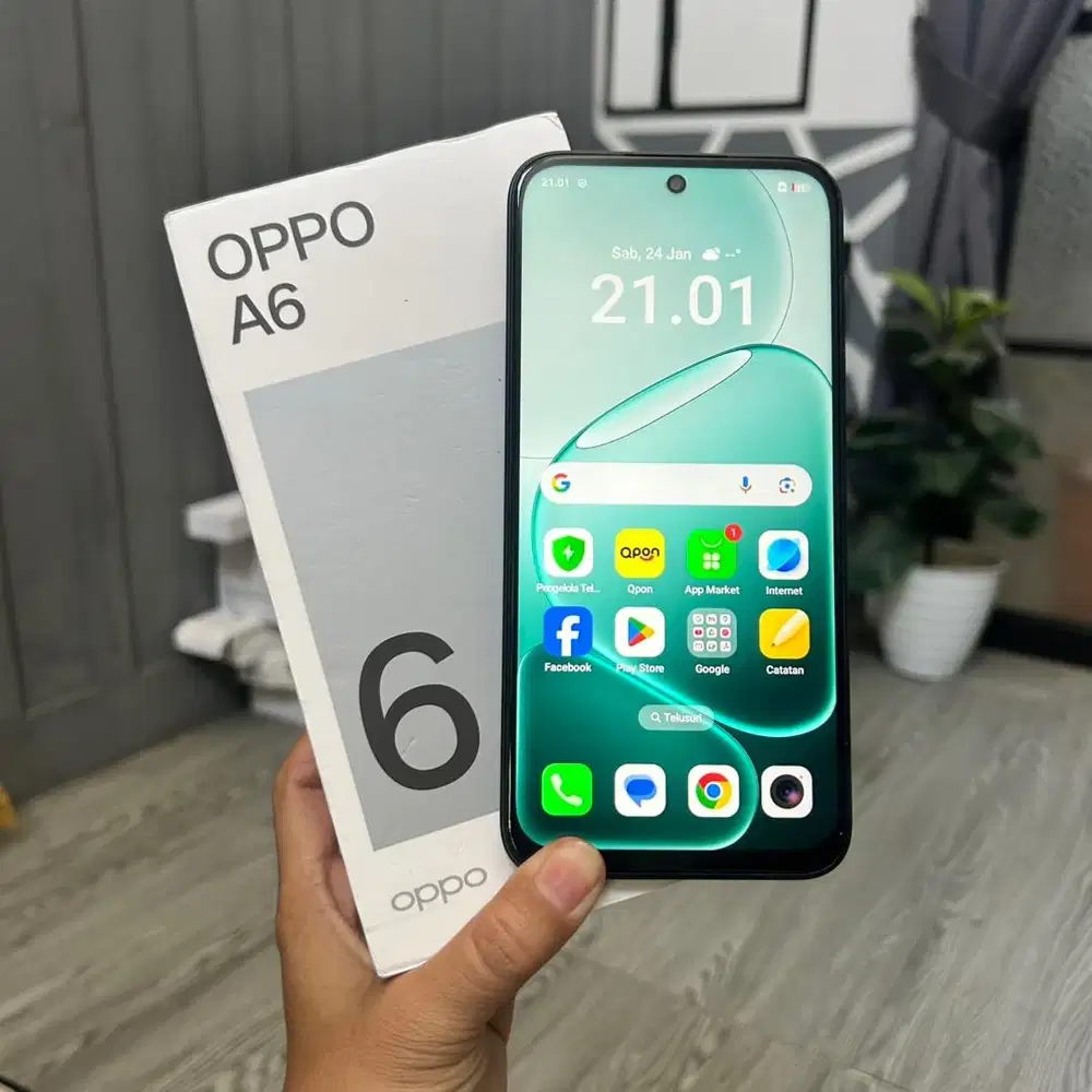 oppo a6 6/128gb siap pakai