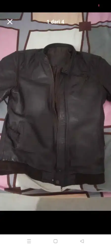 Jaket kulit domba