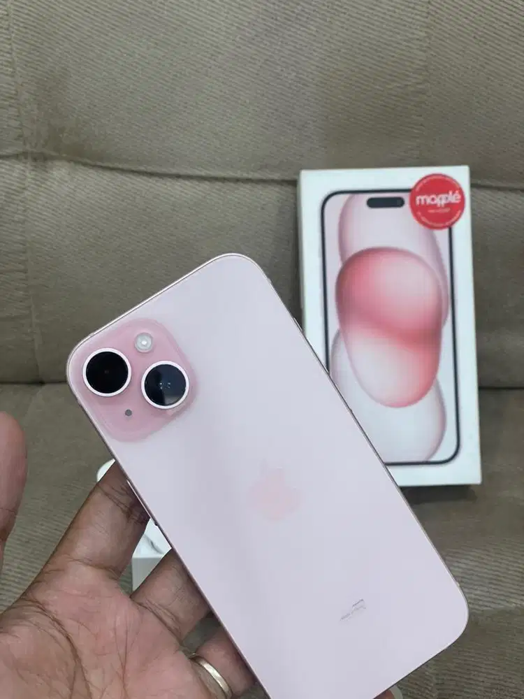 Iphone 15 128gb ex ibox mulus masih garansi