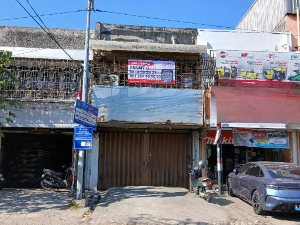 Jual/Sewa Ruko+Gudang Jl. Raden Saleh dekat Jln Semarang, Pusat Kota Surabaya