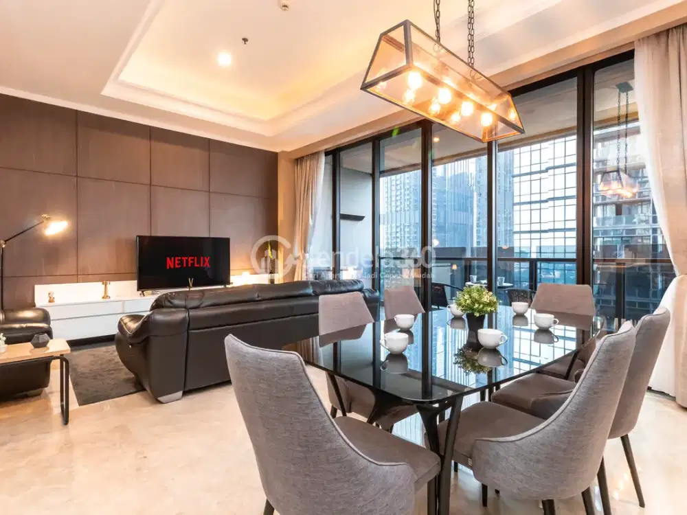 Disewakan Apartemen District 8 tipe 3BR Full Furnished | DS8D022