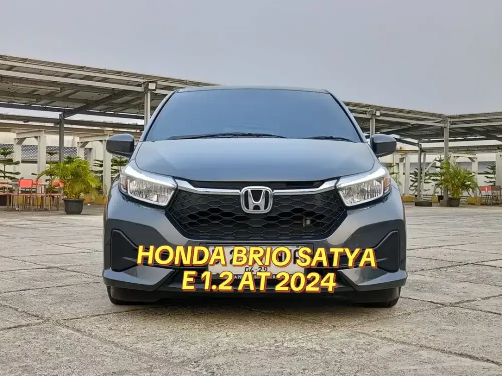 (KM24RB) HONDA NEW BRIO SATYA E 1.2 AT 2024/PAJAK 4-2027