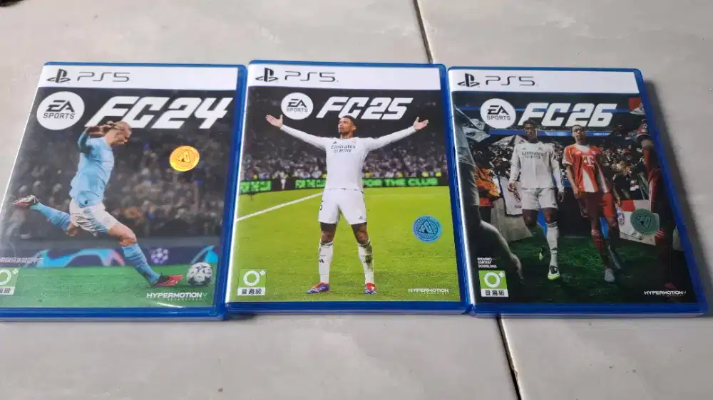 Game Fisik Ori For Collector. EAFC 24 - 25 - 26 PS5.