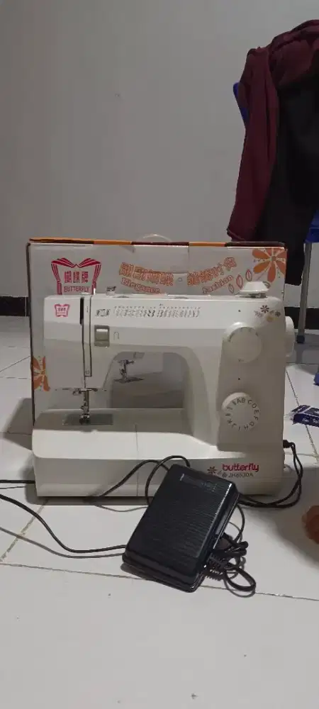 Mesin jahit butterfly JH8530A portable