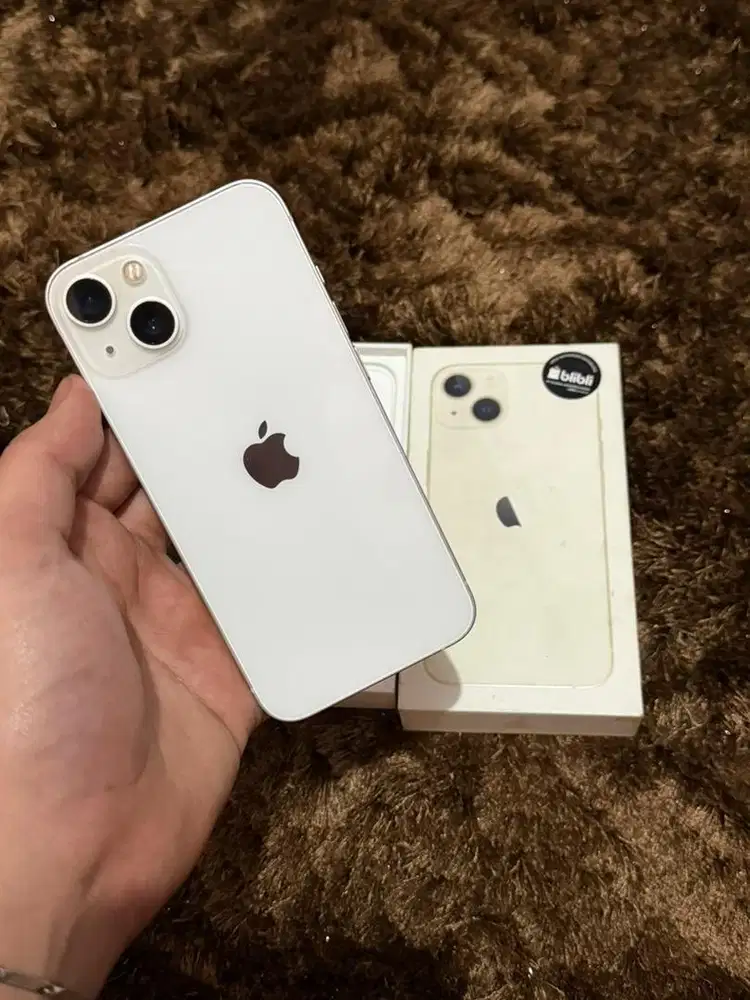 iphone 13 128gb ibox garansi baru banget off super mulus fullset