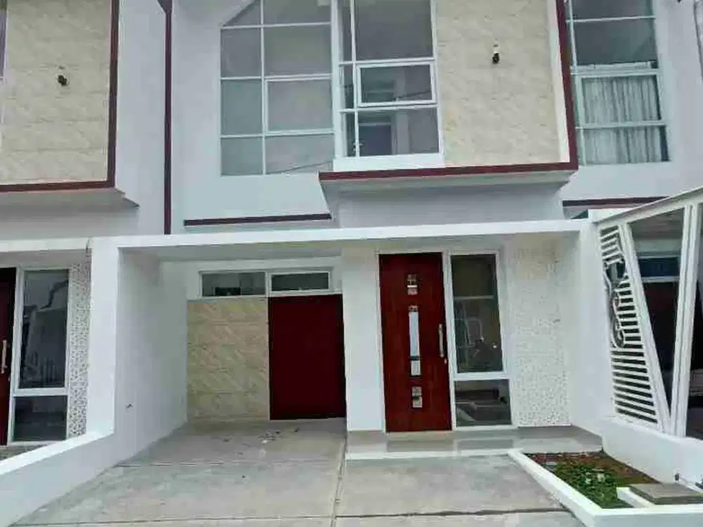 Jual Rumah Baru 2 Lantai Cluster di Cibiru Kota Bandung (Akses Jalan 2 Mobil) Murah