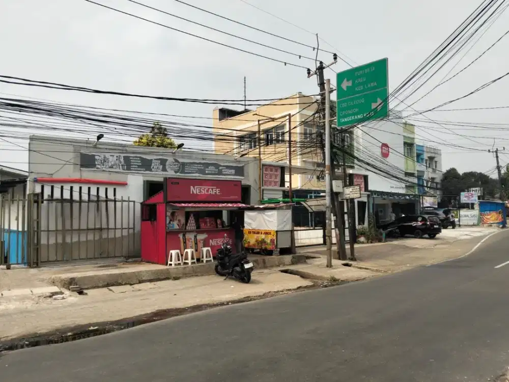 Harga Murah Bisa Nego Tanah Strategis Pinggir Jalan di Karang Timur Dekat Cileduk Tangerang
