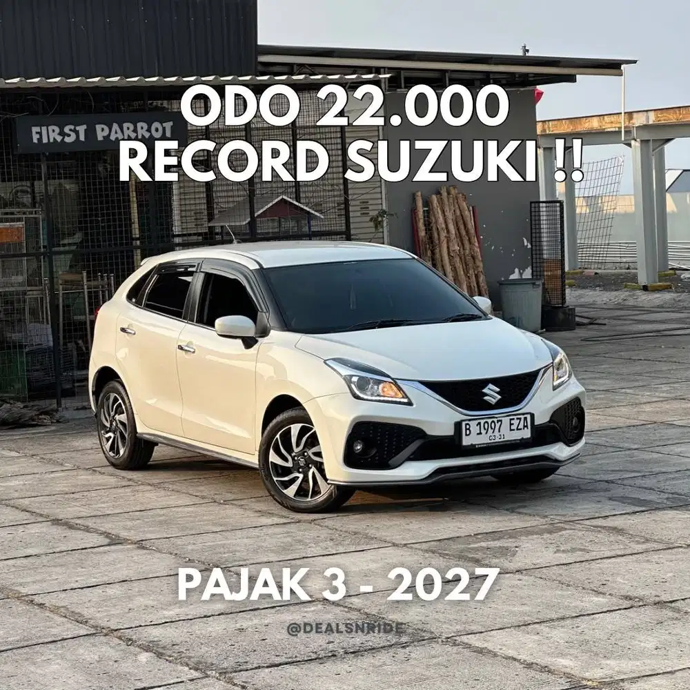 ODO 22.000 ANTIK BGT !! PAJAK 3/2027 SUZUKI BALENO HATCHBACK 2020