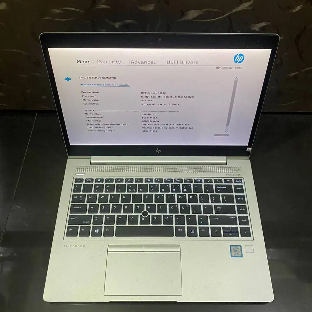 Hp 840 G6 Touchscreen Core i5 gen 8th *VR