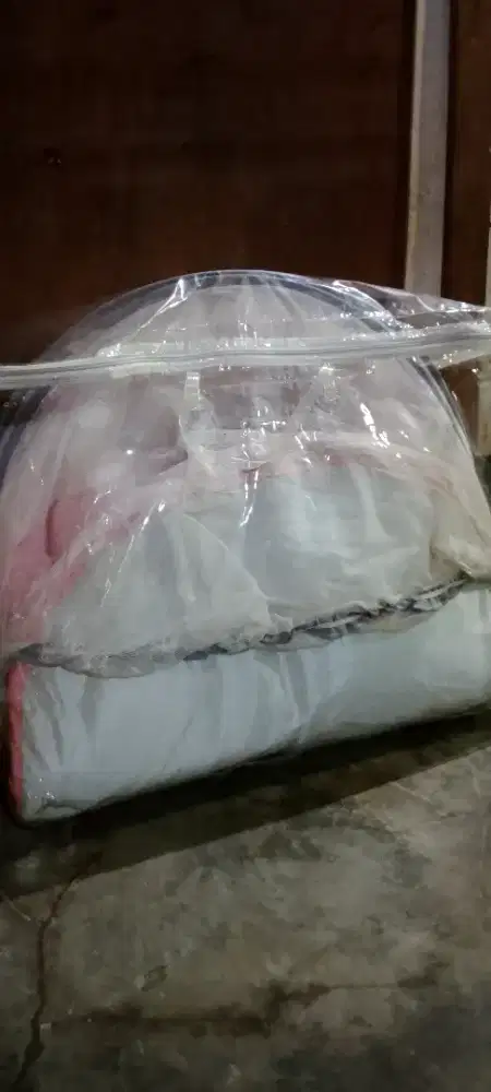 krojong bayi pink baru pakek 3 x