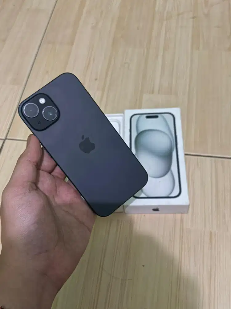 iphone 15 128gb ibox super mulus Garansi baru aja off fullset