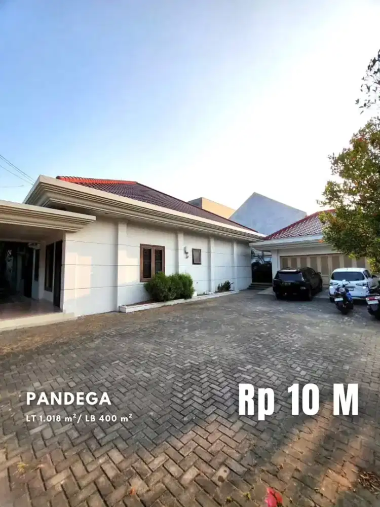 Dijual Rumah Mewah Halaman Luas di Pandega dekat Kampus UGM