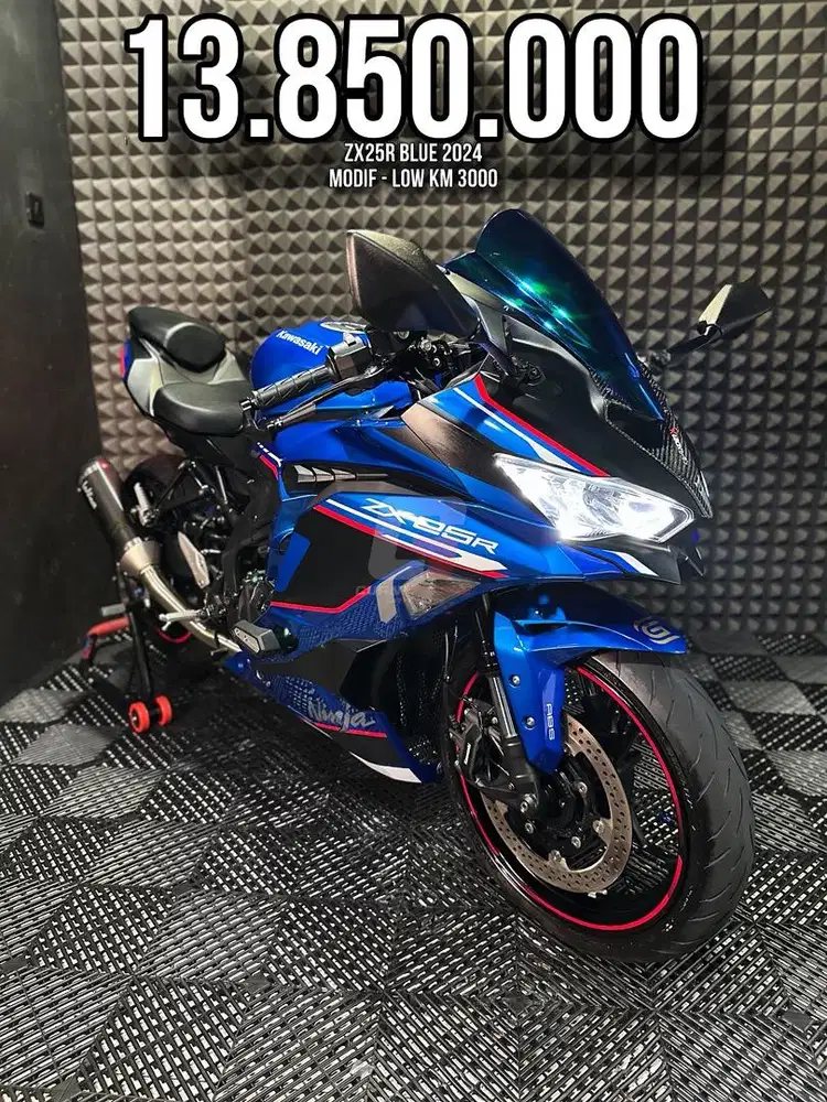 ZX25R OR ZX 25 R ABS QS 2024 LOW KM 3XXX MODIF RAWATAN SUPERB UNIT