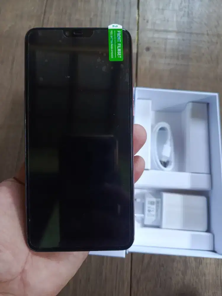 Jual hp baru Oppo a3s ram 6/128 layar 6,2 inch ada kotak hp cisan
