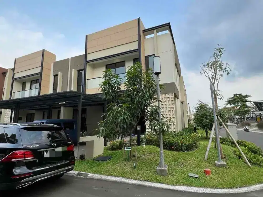 rumah furnish modern rapih di cluster carson
