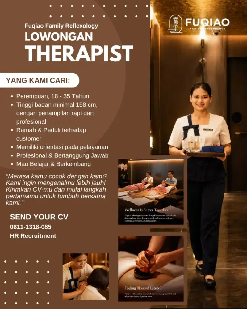 Therapist Massage Perempuan