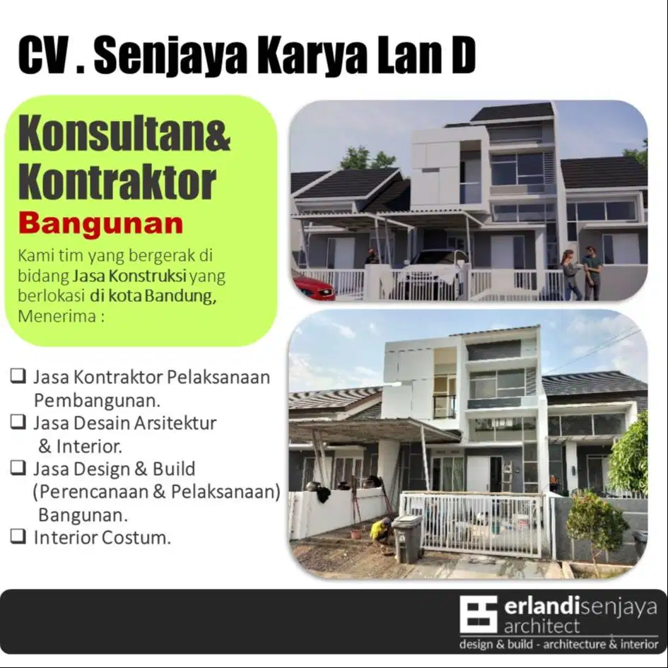 Jasa Kontraktor/ Arsitek & Interior/ Renovasi/ Tukang/ Kitchen Set