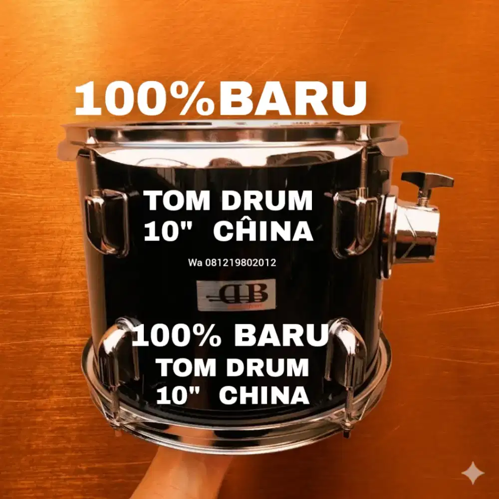 100%br TOM 10 DRUM CHINA