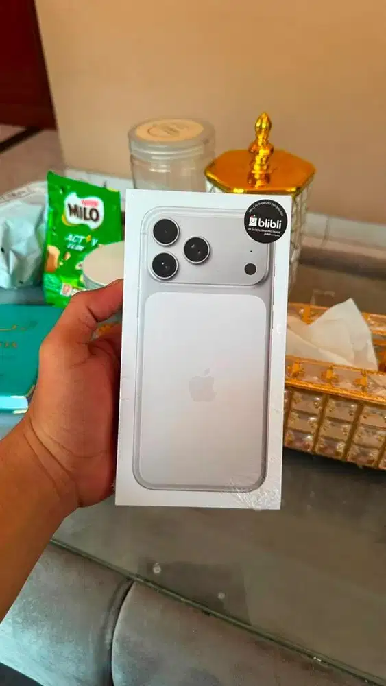 (BARU) iphone 17 pro max 256gb silver new