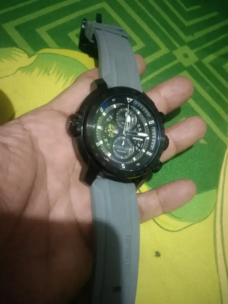 Jam Tangan EXPEDITION IRON EAGLE Chronograph Original.