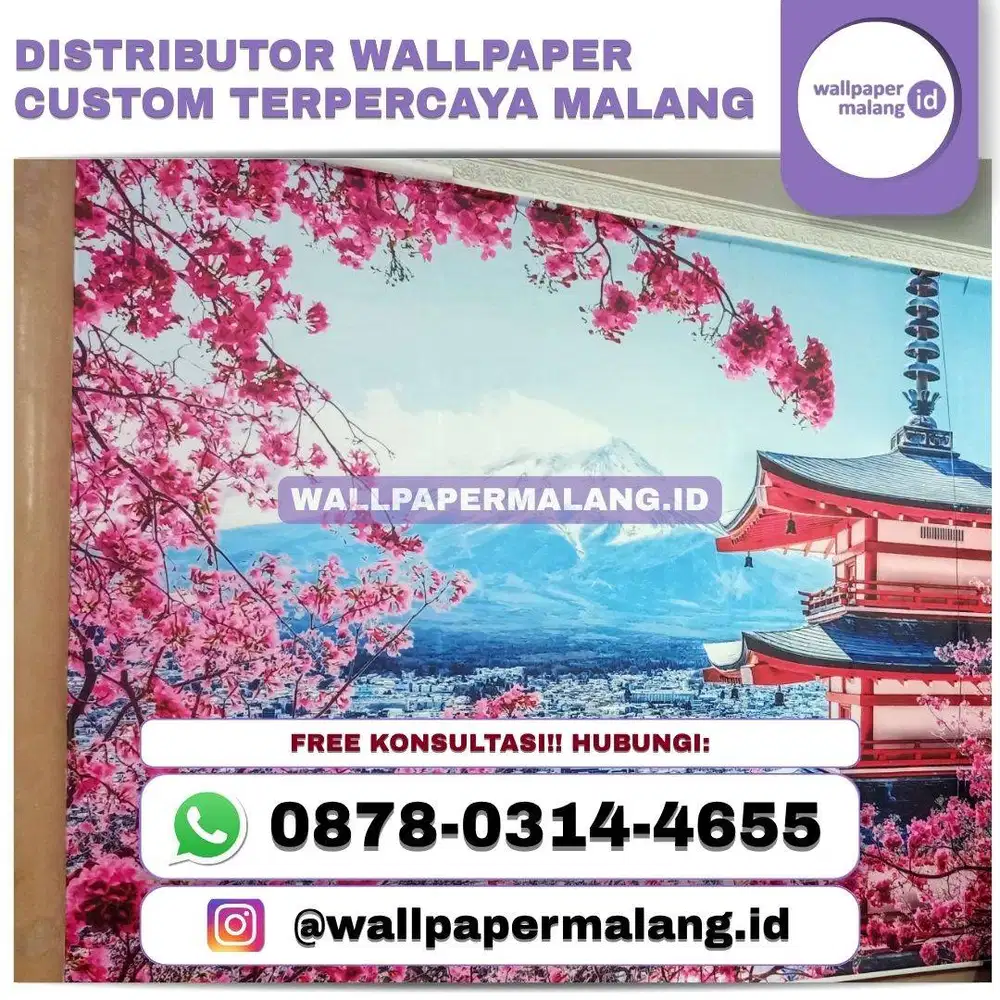 DISTRIBUTOR WALLPAPER CUSTOM TERPERCAYA MALANG