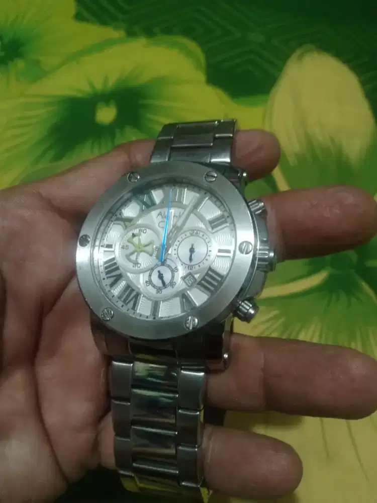 Jam Tangan ALEXANDRE CHRISTIE Chronograph Original.