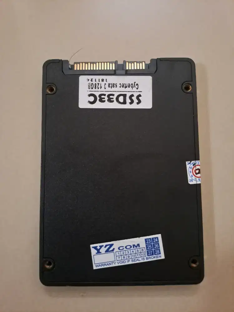SSD 128GB normal no minus