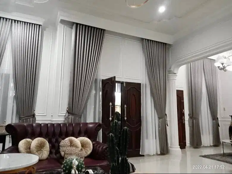 Dijual Tirai Gorden Jendela Gordyn Mewah Hordeng Terbaru Murah