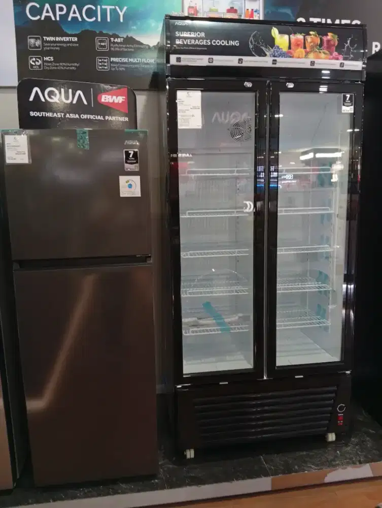 SPESIAL PROMO KULKAS CHILLER AQUA TERMURAH TERBARU TERPERCAYA