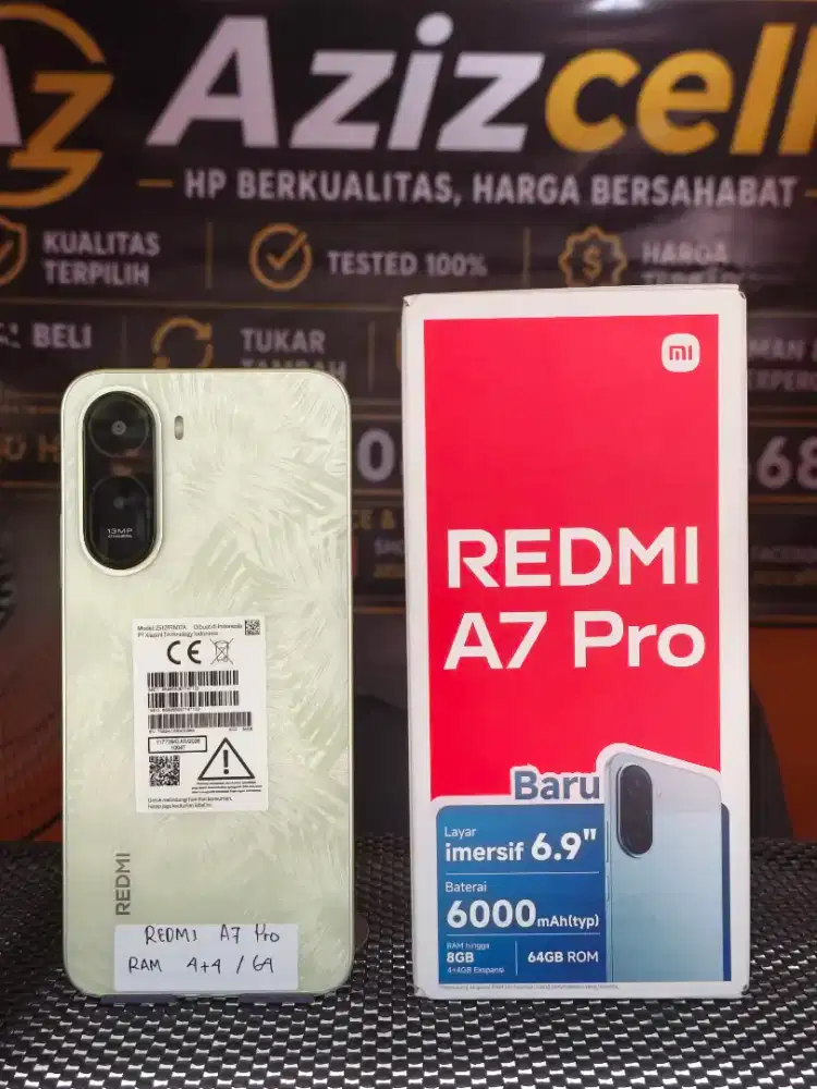 REDMI A7 PRO RAM 4+4/64