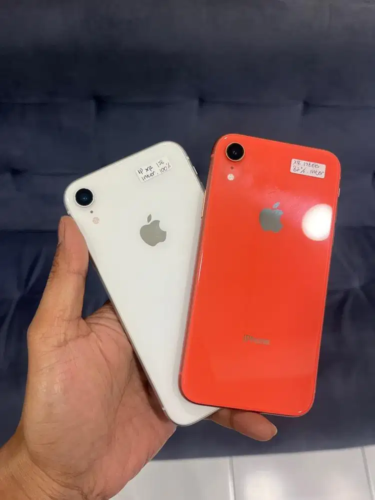 Iphone xr 128gb second ex inter fullset
