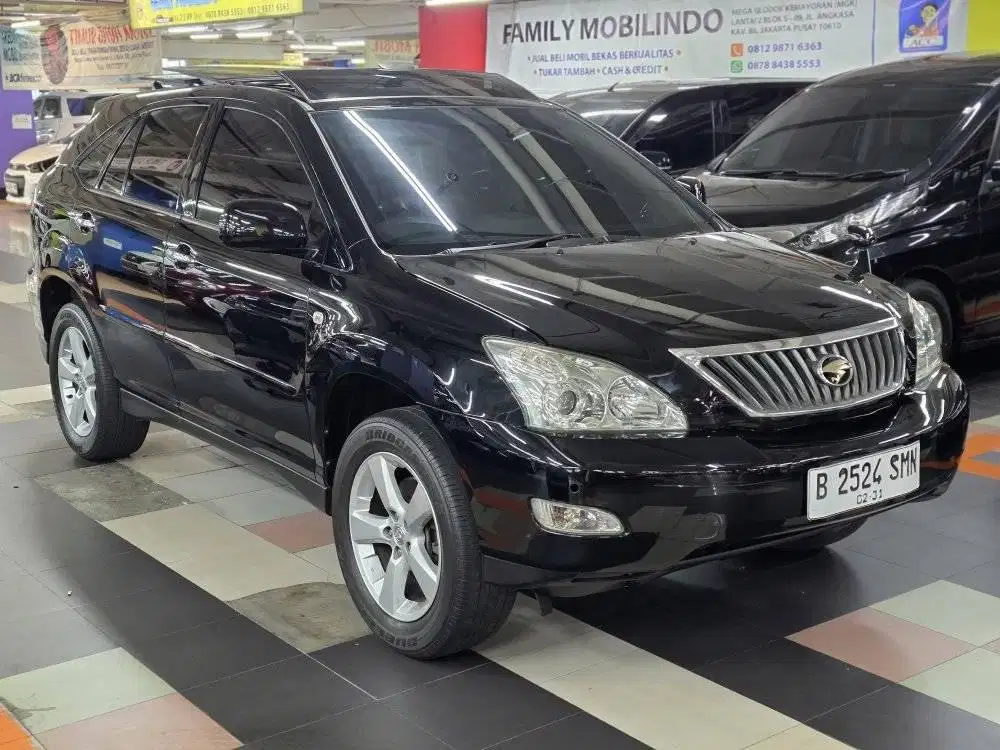 Toyota Harrier 240g premium 2011 matic hitam