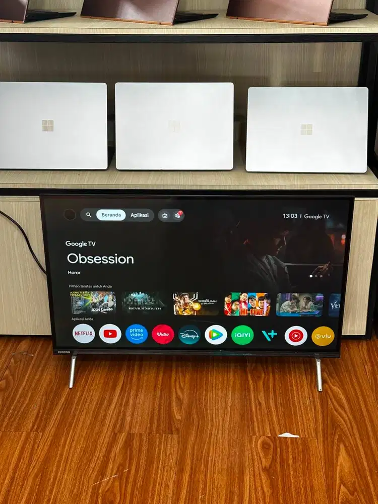 Google Tv LED Coocaa 32Inch Digital Tv Bisa youtube, netflix, intenet