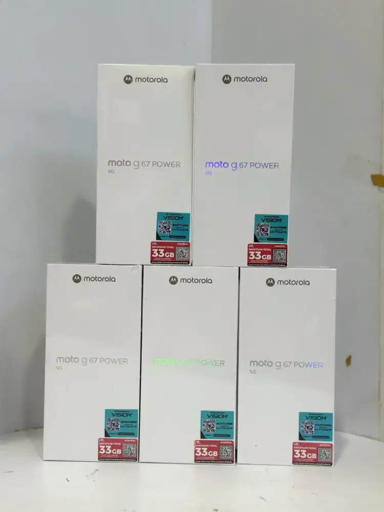 Motorola G67 Power | NEW | Unit Segel | Ready Stock