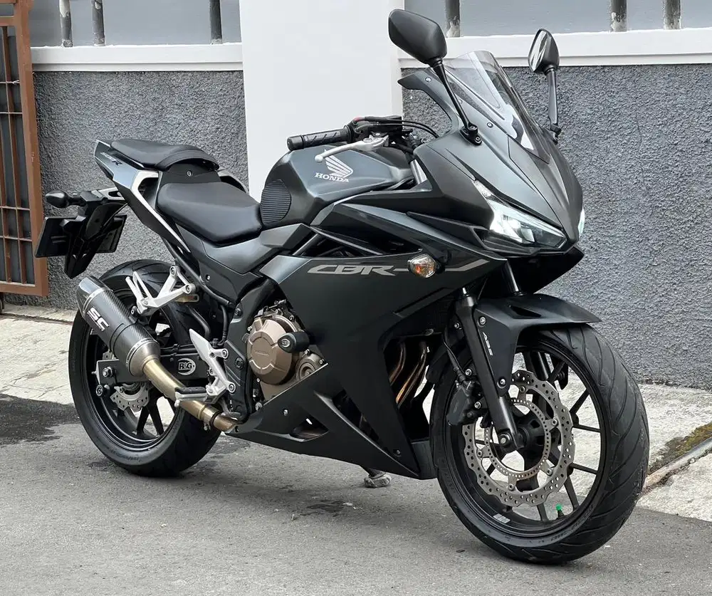 Moge Honda CBR 500 KM 4rb ABS 2019 sc project hitam cbr500 250