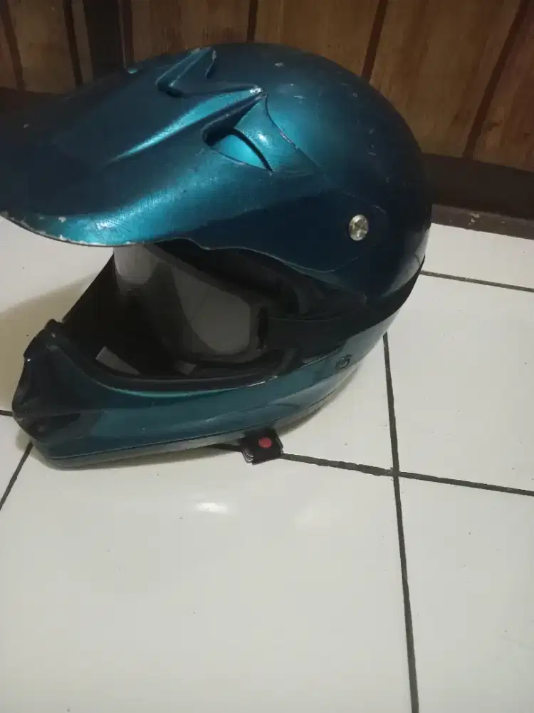 Helm cross+goegle