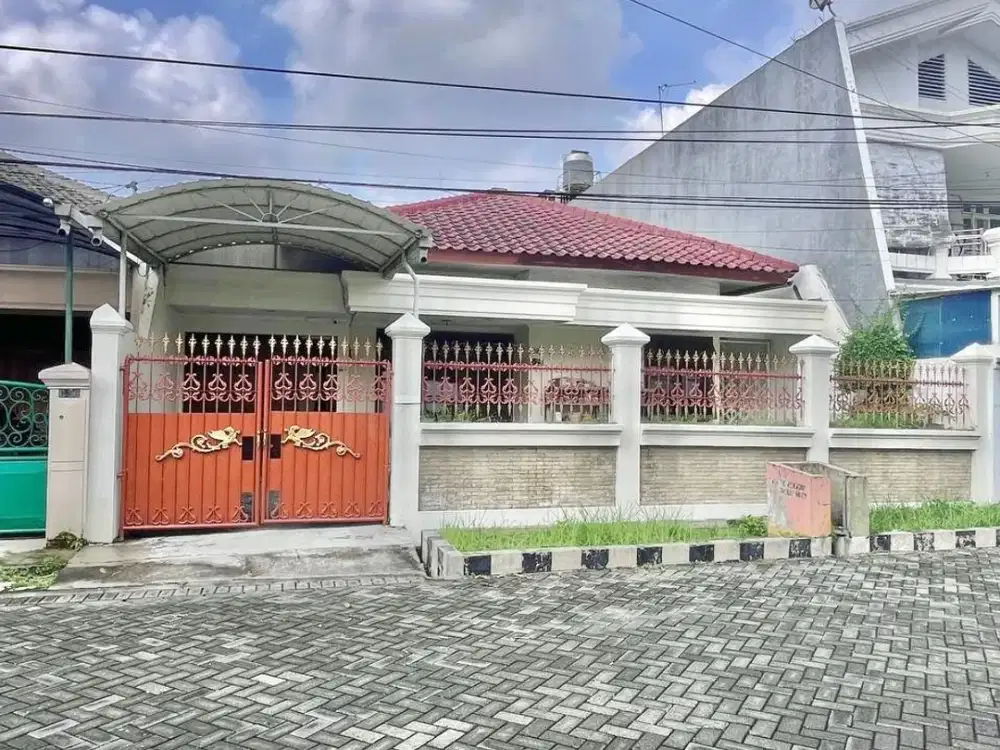 Dijual Best Deal RUMAH MANYAR Dekat Tengah Kota 1 Lantai Mewah