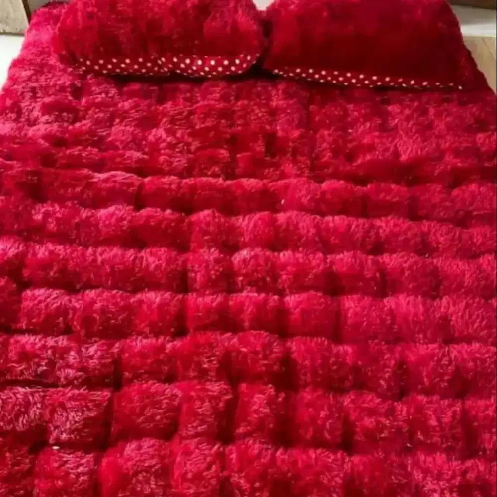 Kasur lipat bonus bantal