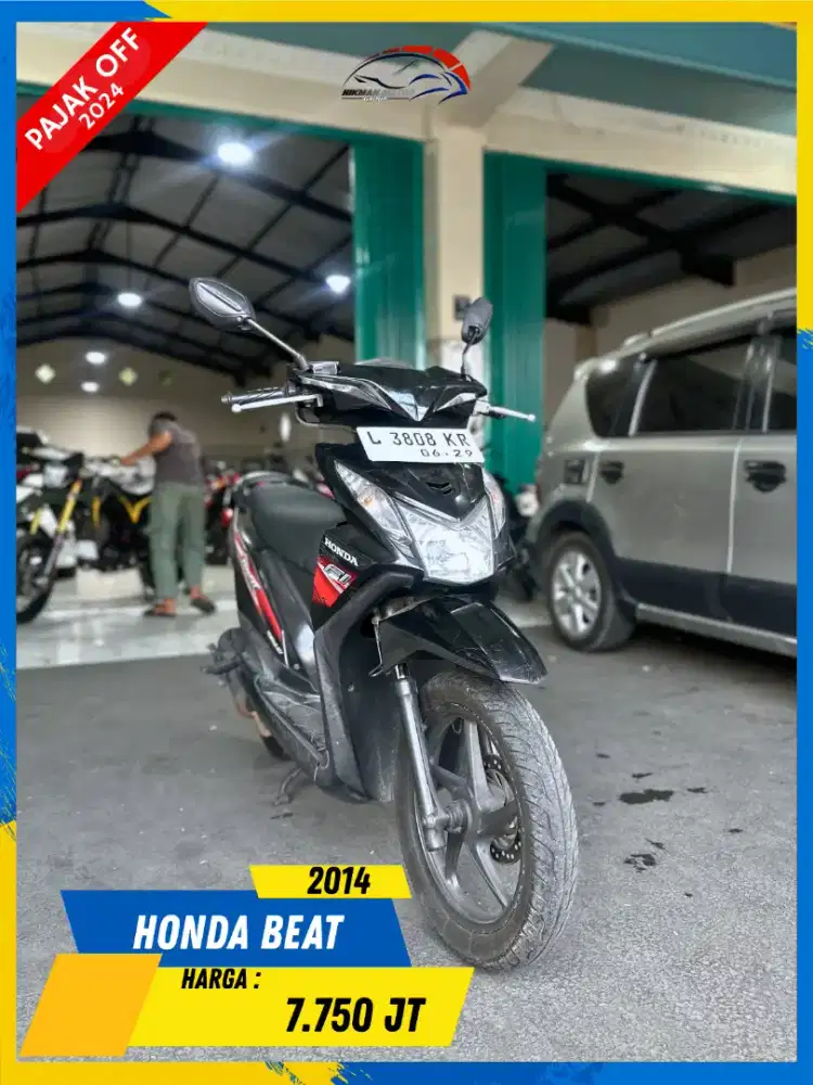 HONDA BEAT 2014 PLAT L READY MASZEHH HIKMAH MOTOR KEPUH MALANG