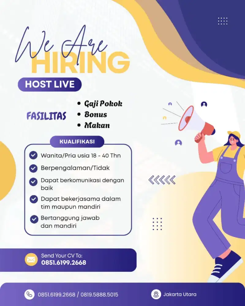 Di cari Host Live