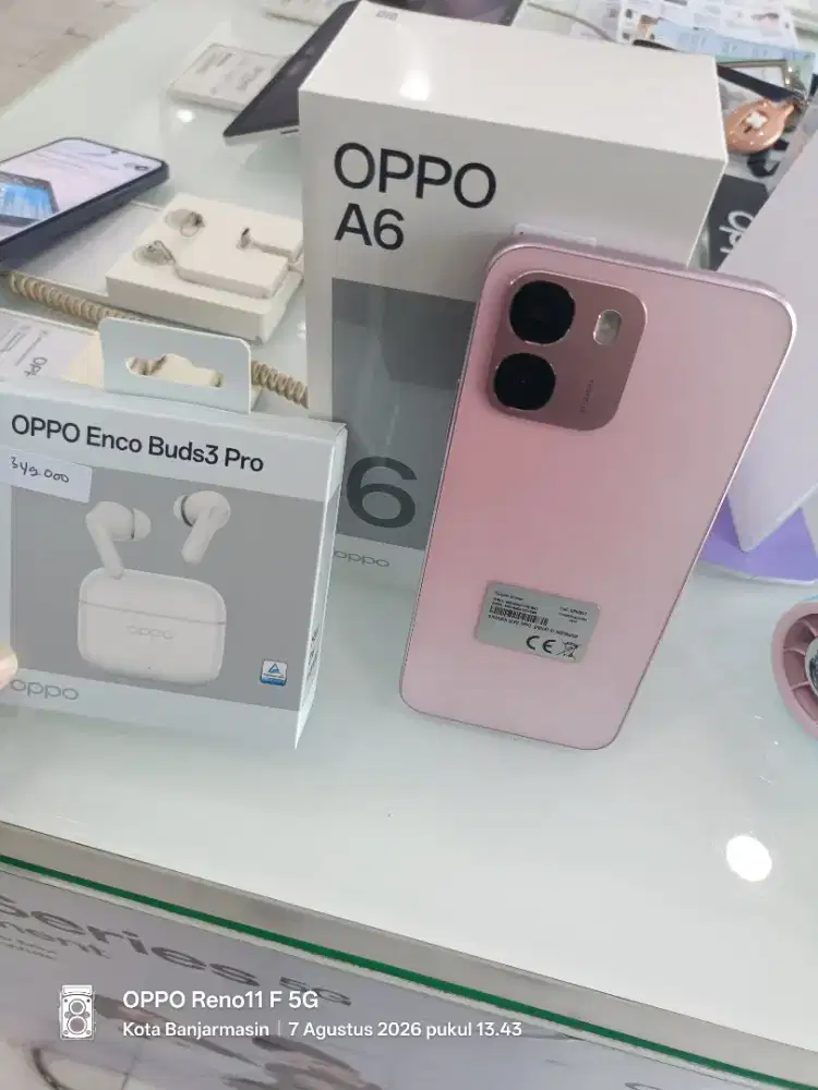 OPPO A6 BARU IP 69 CASH/KREDIT/TUKAR TAMBAH