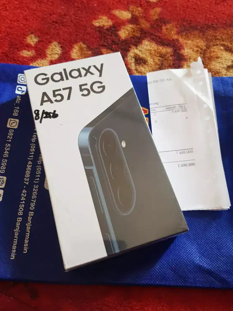 Samsung A57 8/256GB Baru Masih segel, bs tt