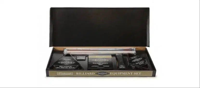 brunswick centennial billiard equipment set