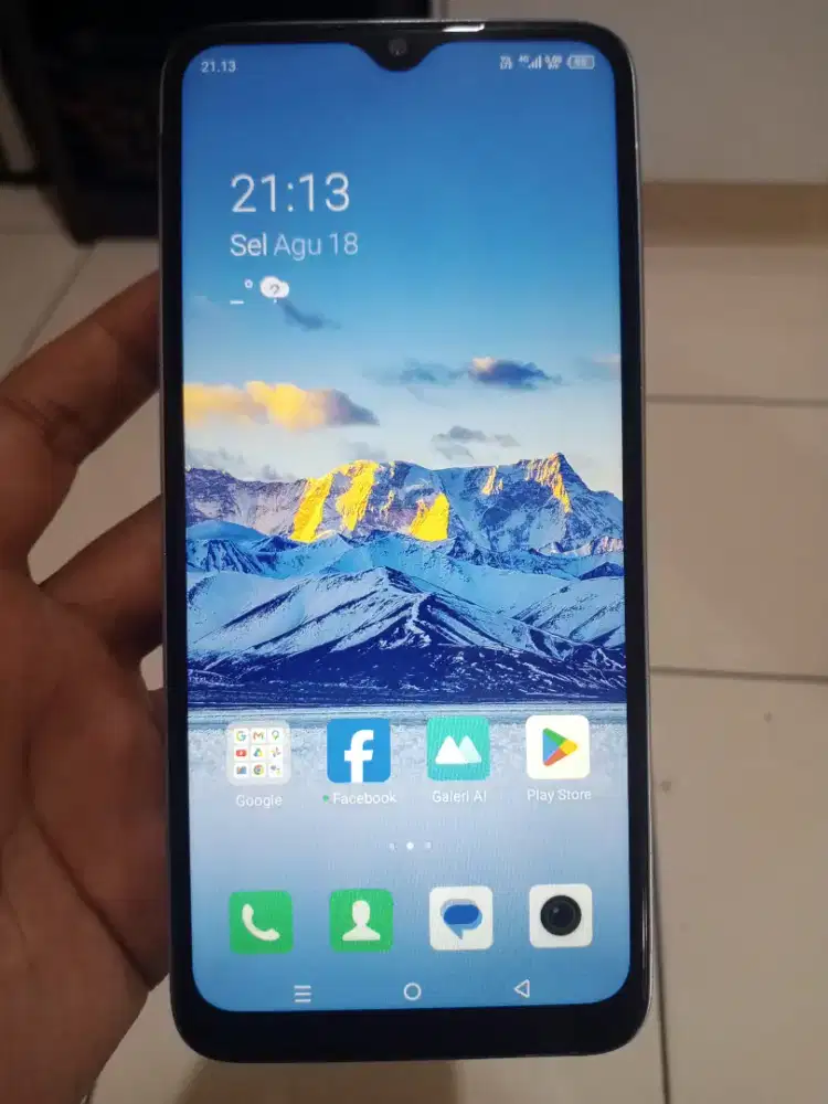 Infinix Hot 30i 4G ram 8+8 layar 6.5 inchi mulus
